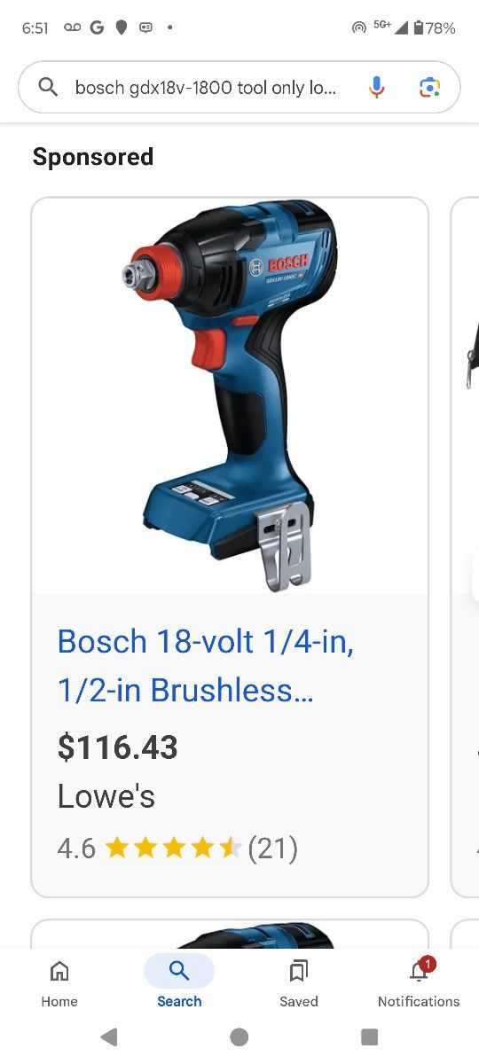 Bosch 18v Compact Drill