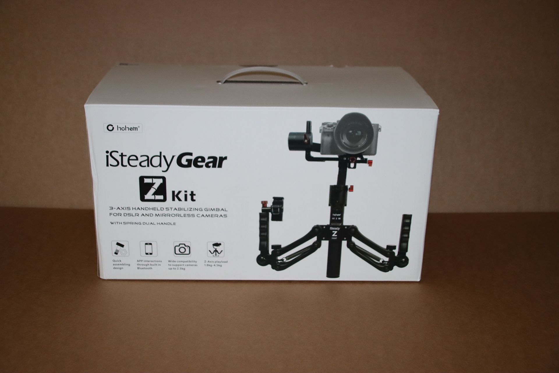 Hohem gimbal for DSLR and mirrorless cameras iSteady Gear Z-kit