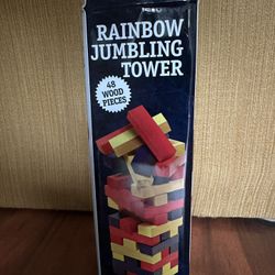 Rainbow Jumbling Tower And Jenja
