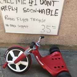 Like New Radio Flyer Tricycle 