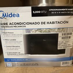 Midea 5,000 BTU Window Air Conditioner – New in Box