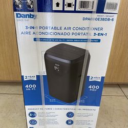 DANBY 3-IN-1 PORTABLE AIR CONDITIONER DPA080E3BDB-6