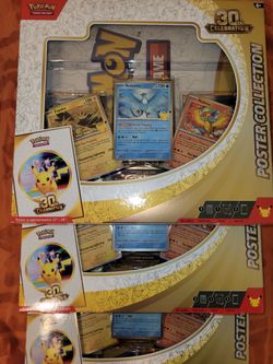 Pokémon Poster Collection 30th celebration