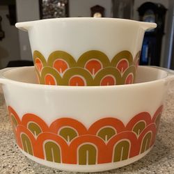 Pyrex- Arches Or Fish Scales