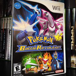 Pokemon Battle Revolution (Nintendo Wii, 2007) Complete CIB