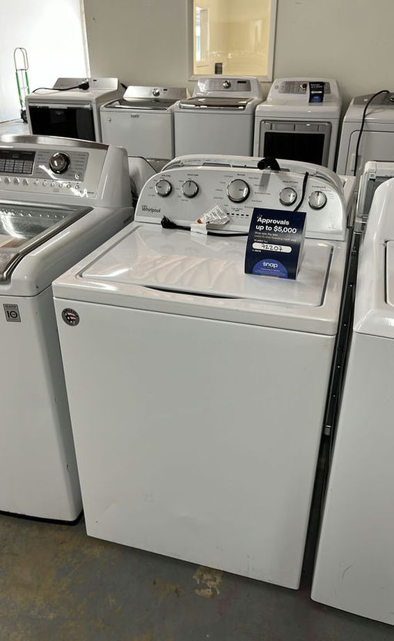 Whirlpool White Large Capacity Washer