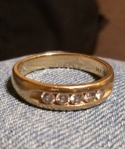 14 K Gold Ring. Men's. 