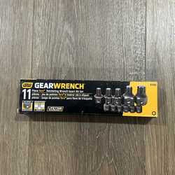 GEARWRENCH 11 Piece Torx Ratcheting Wrench Insert Bit Set