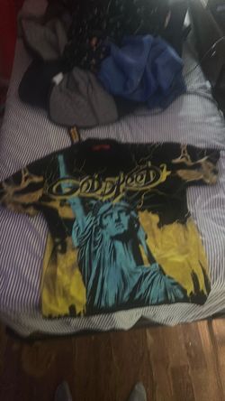 Coogi Statue of Liberty Graphic T-Shirt god speed
