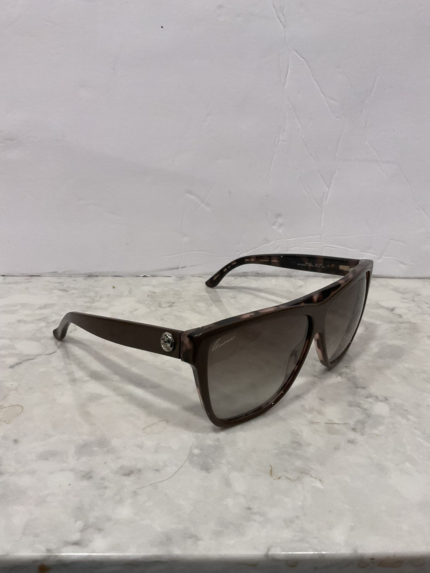 Gucci Vintage Logo Havanna Brown Sunglasses Y2K, 61 10 140