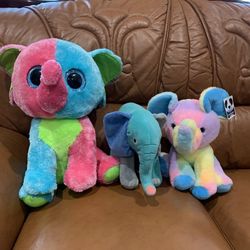 Elephant Plushes