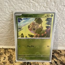 Sewaddle (Poke Ball Pattern) 001/086 Sv: White Flare Holo