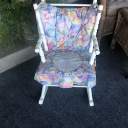 Vintage Child’s Rocking Chair
