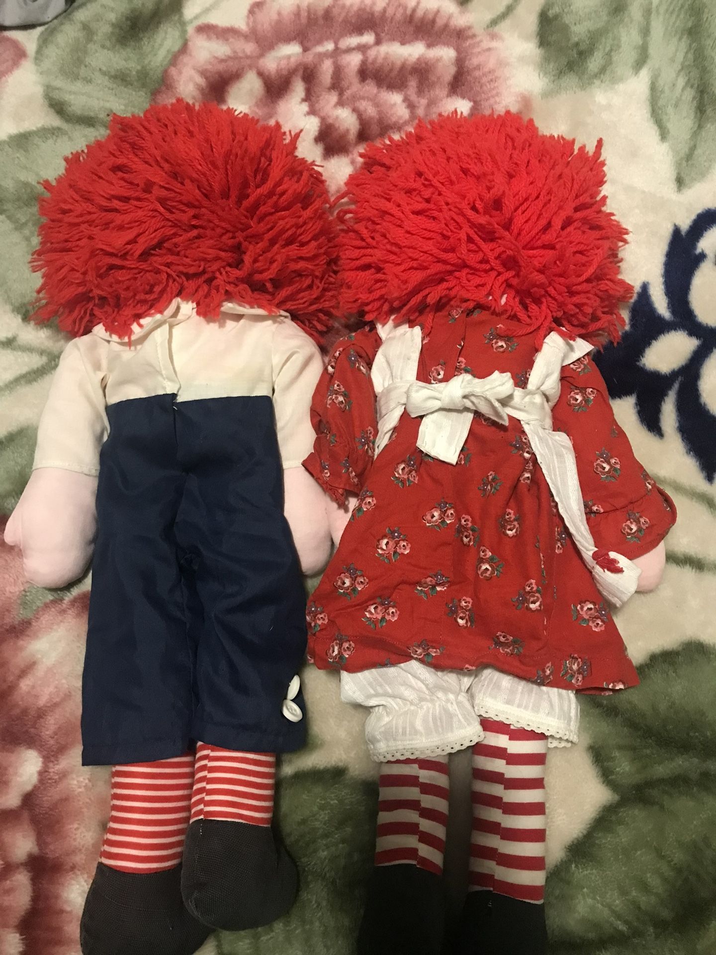Vintage Raggedy Ann And Andy