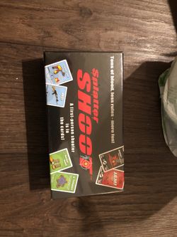 Splatter shoot card game