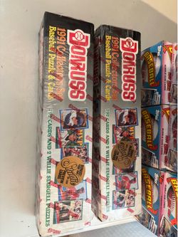 1991 Donruss baseball complete set factory sealed
