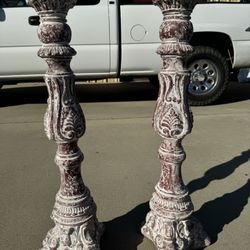 3 Ft Tall Candle Pillars 