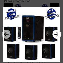 5.1 Surround sound speaker system