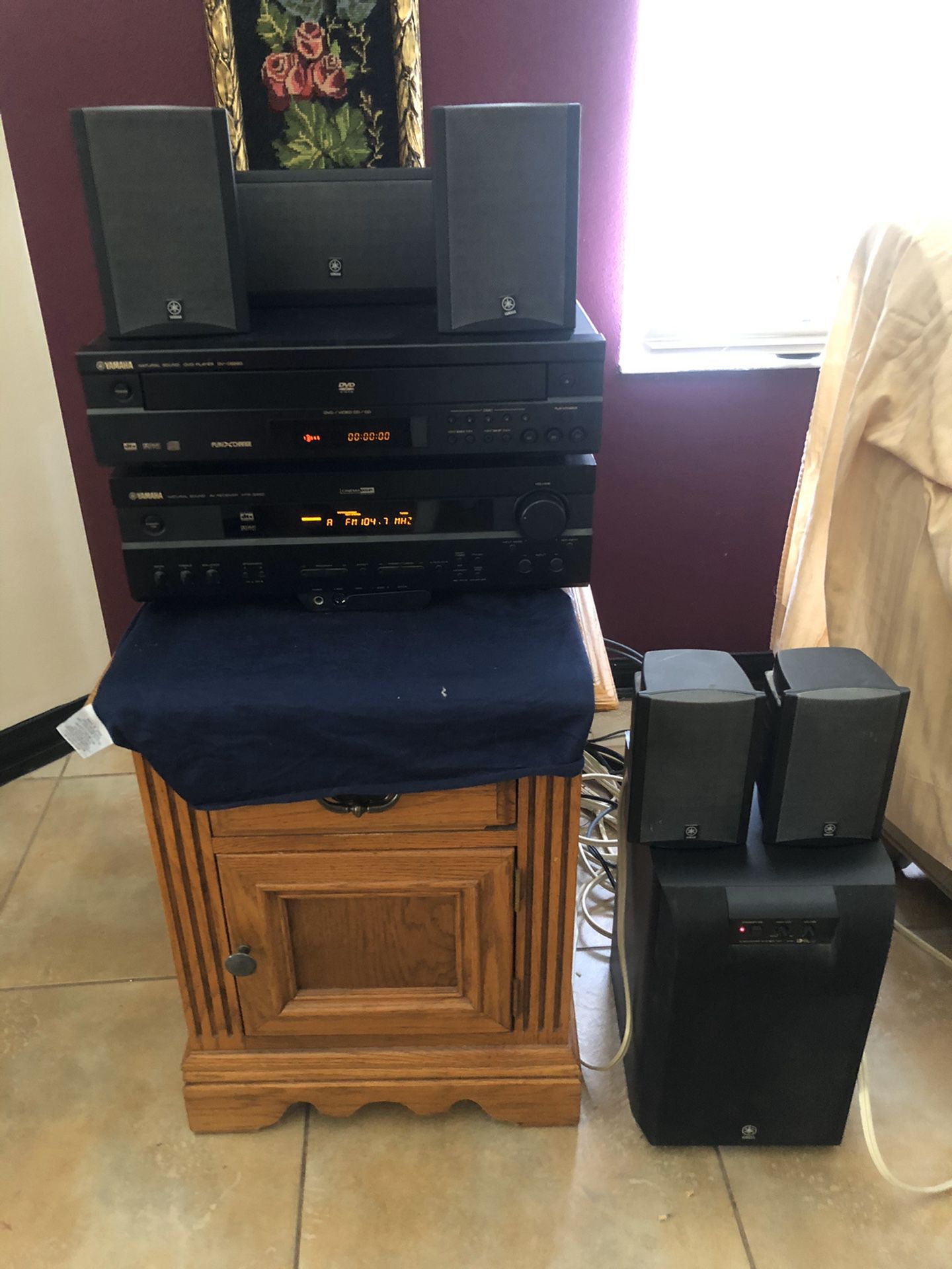 Yamaha Natural Sound Home Theatre Stereo System