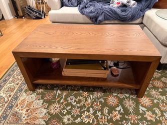 Brown Wooden Coffee Table