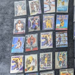 Lot Of 24 LeBron James Cards- ( $100)
