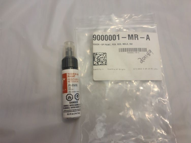 Tesla Touch-up Paint (Red)