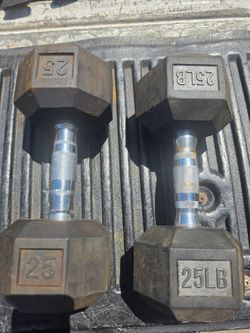 25 pound dumbbellls