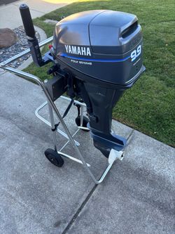 9.9hp Yamaha Outboard Motor