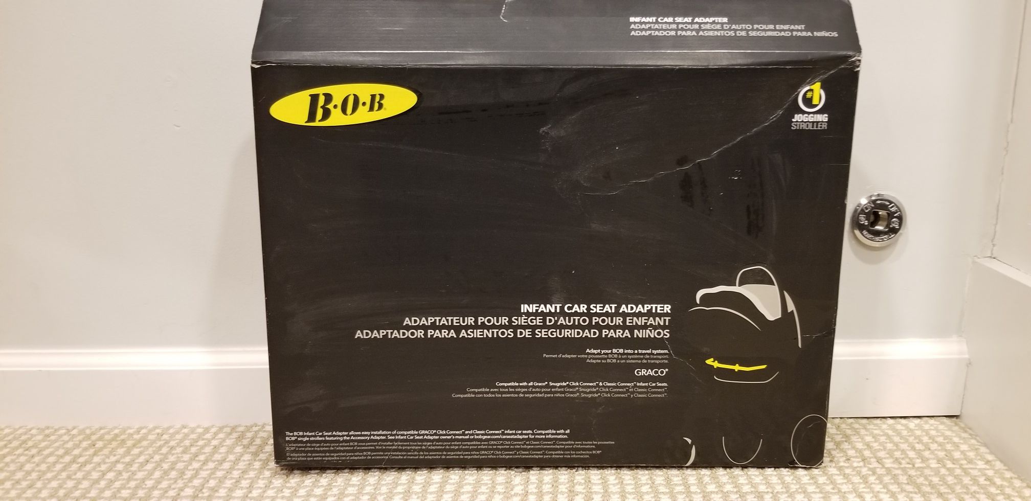 BOB Infant car seat adapter Graco