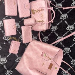Coach Powder Pink Large City Tote Used Twice