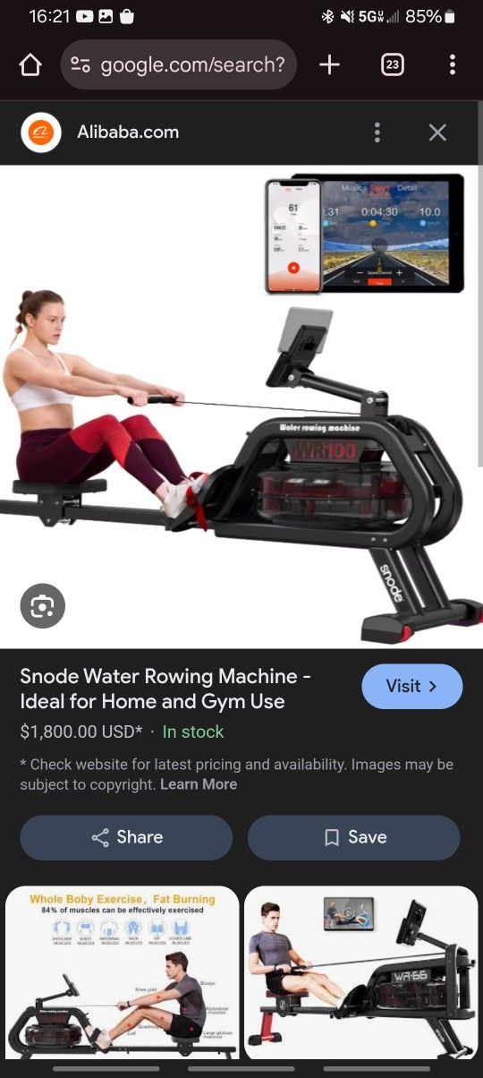 SNODE RW100 Rowing Machine