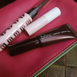 2 Brand New Brand Name Makeup Lipstick And Eyebrow And Blinc Brow Juice New