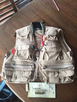 Orvis Inflatable Fly Fishing Vest. CO2 for Sale in Shoreline, WA - OfferUp