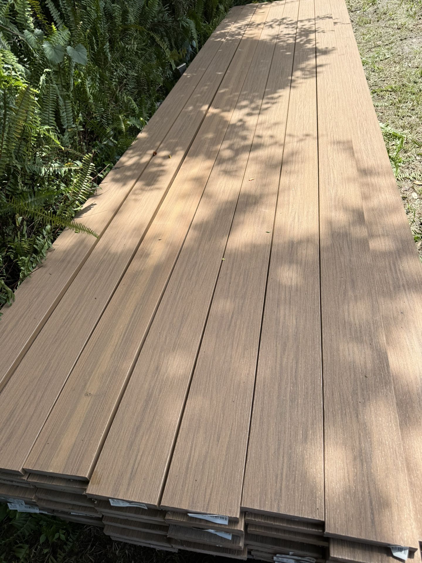 Deckorators Voyage Surestone 1-in x 6-in x 16-ft Sedona Solid edge Composite Deck board