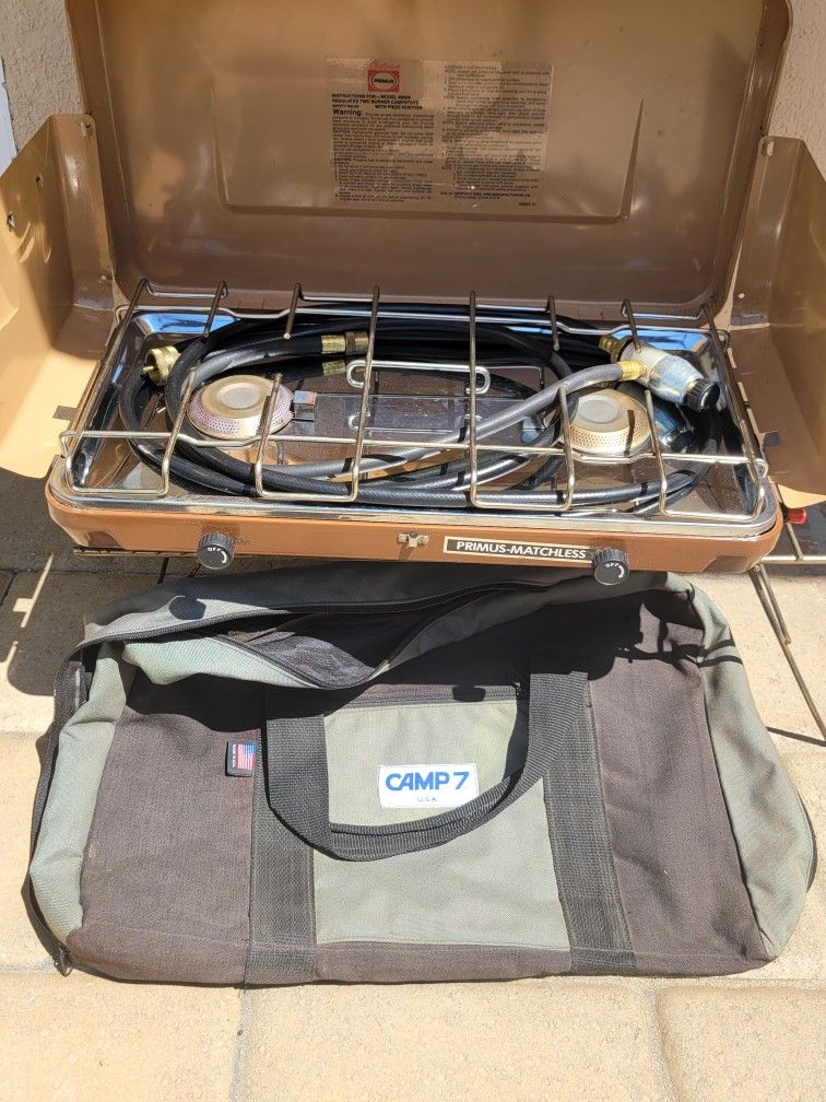 Primus Dual Camp Stove, Grill And Gas