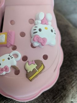 Hello kitty Crocs worth $119 brand new
