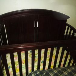 Nice Wood Baby Crib 