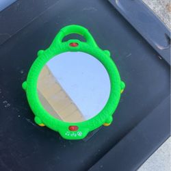 Bright Starts mirrored drum