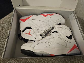 Jordan 6 White/Orange Size 10