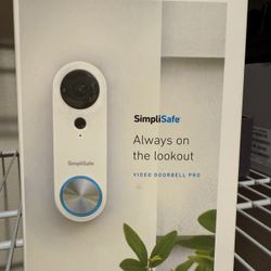 SimpliSafe Wired Doorbell Camera 