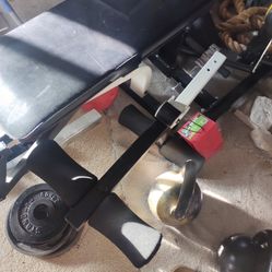 Dumbbell Weight Bench With Attachments