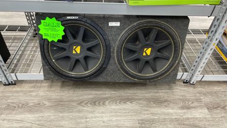 Kicker speakers