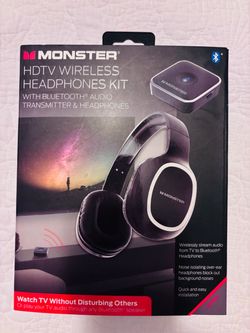 Monster HDTV Wireless Headphones Kit