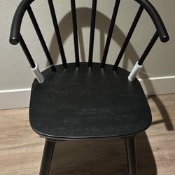 Single Black Dining Chair 