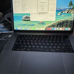 Promo Sale! 2021 MacBook Pro  A2485 16in M1 Max 32 Core GPU 32GB RAM 1TB SSD ,Excellent Condition