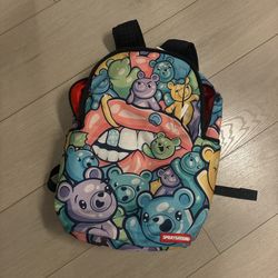 Sprayground gummy bear book bag