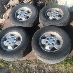 6x5.5 Wheels  16 Inch Tires