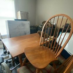 Table And 3 Chairs 