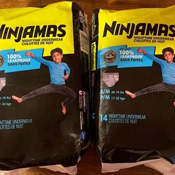 Ninjamas  2 packs