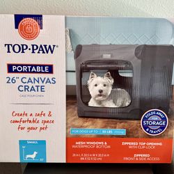 Canvas Dog Crate